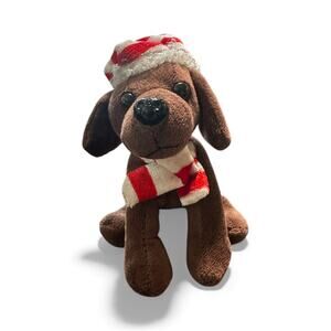 Happy Holidays Stuffed Animal Dog by Novelty Inc.